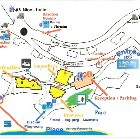 6 Pers. Avec Wi-fi, Vue - Fr-1-827-28 * Roquebrune-Cap-Martin